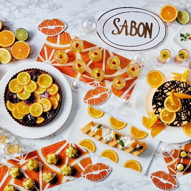 ザストリングス表参道のsabonコラボビュッフェ