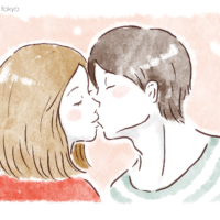 男からの催促が激しくなるキス仕草